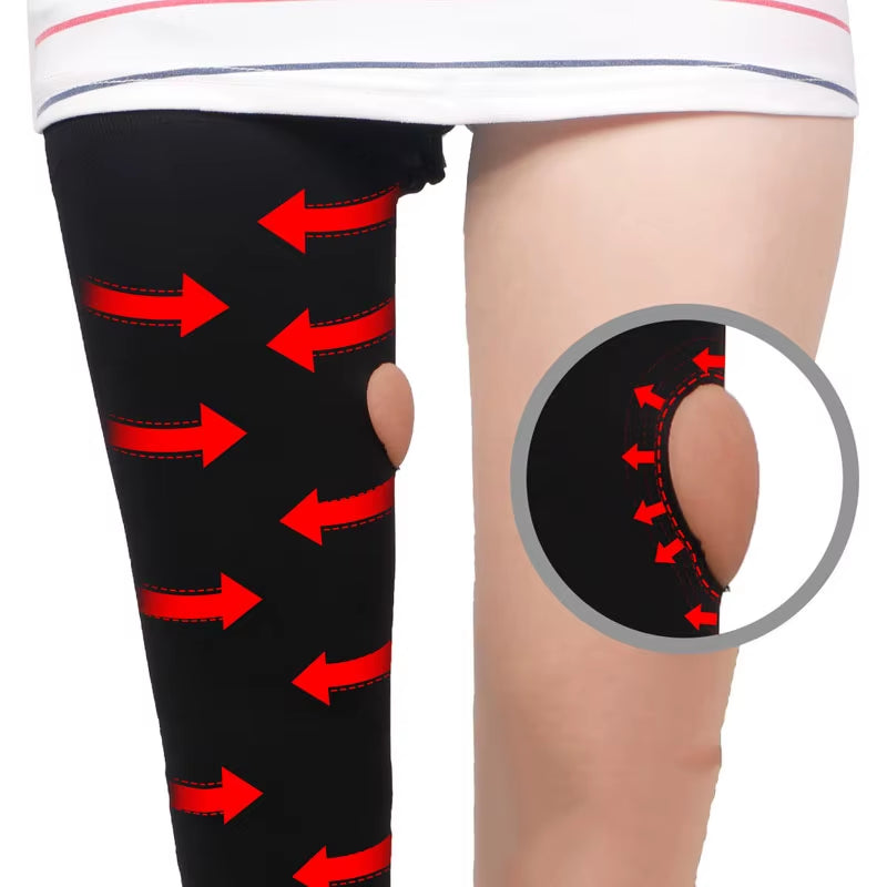 Compression Panty Hose Compression Stockings Varicose Veins 20-30Mmhg Elastic Nursing Socks Compression Socks